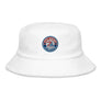 Unstructured terry cloth bucket hat