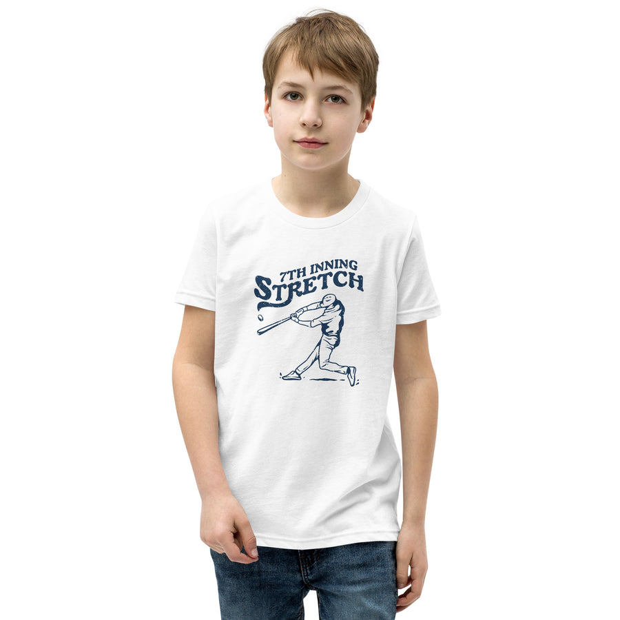 Swing for the fences kids t-shirt