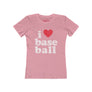 Women's I love baseball