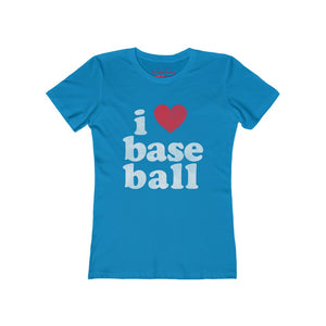 Women's I love baseball