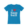 Women's I love baseball