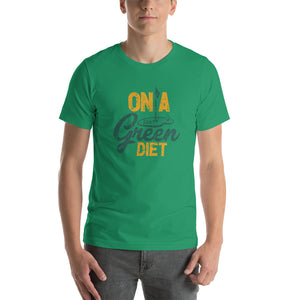 7th inning stretch green diet tee