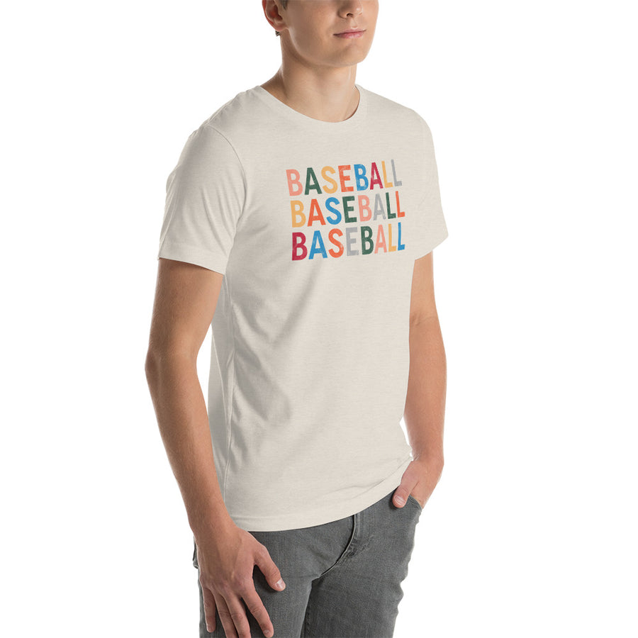 Summer baseball t-shirt