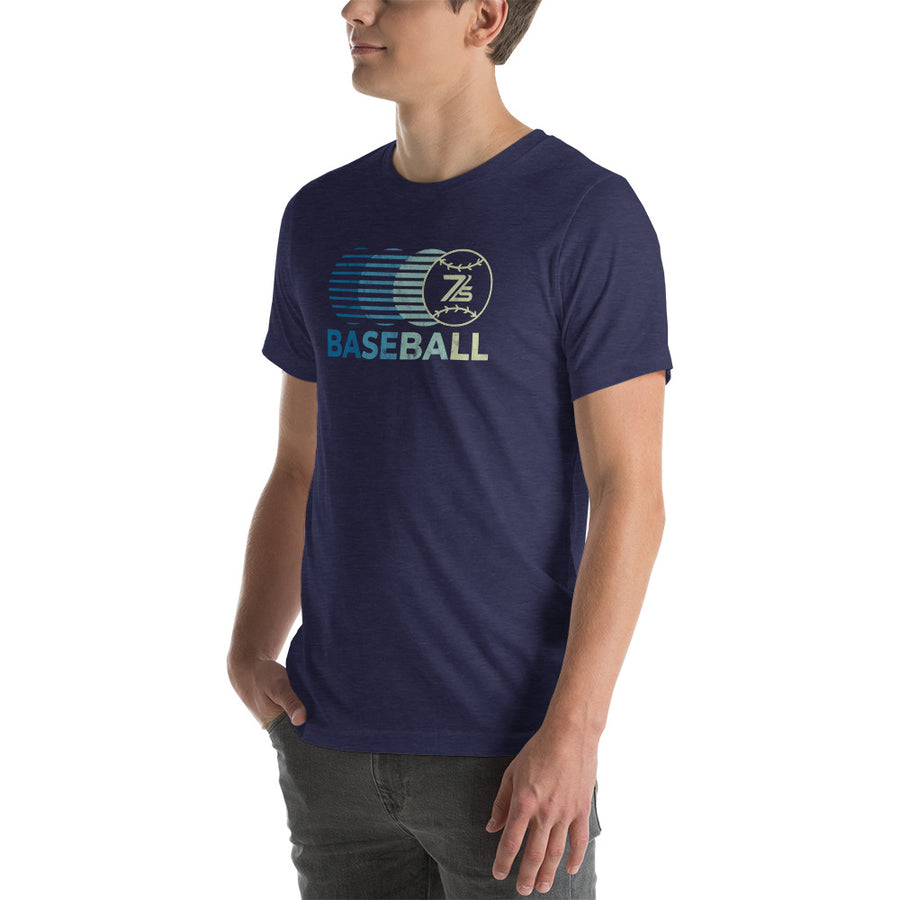 Baseball wave t-shirt