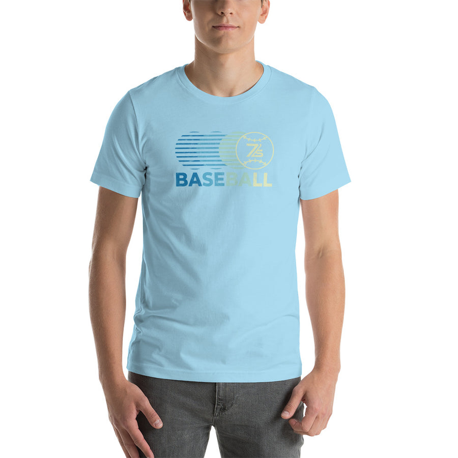 Baseball wave t-shirt