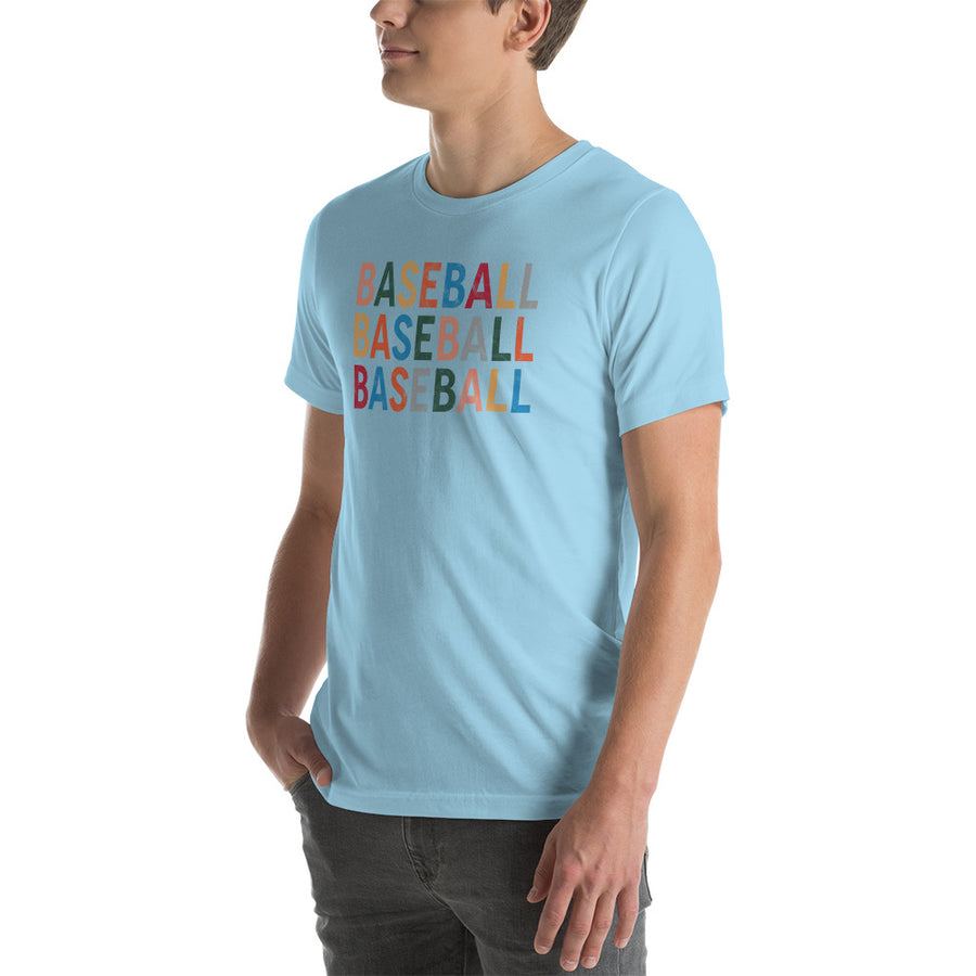 Summer baseball t-shirt