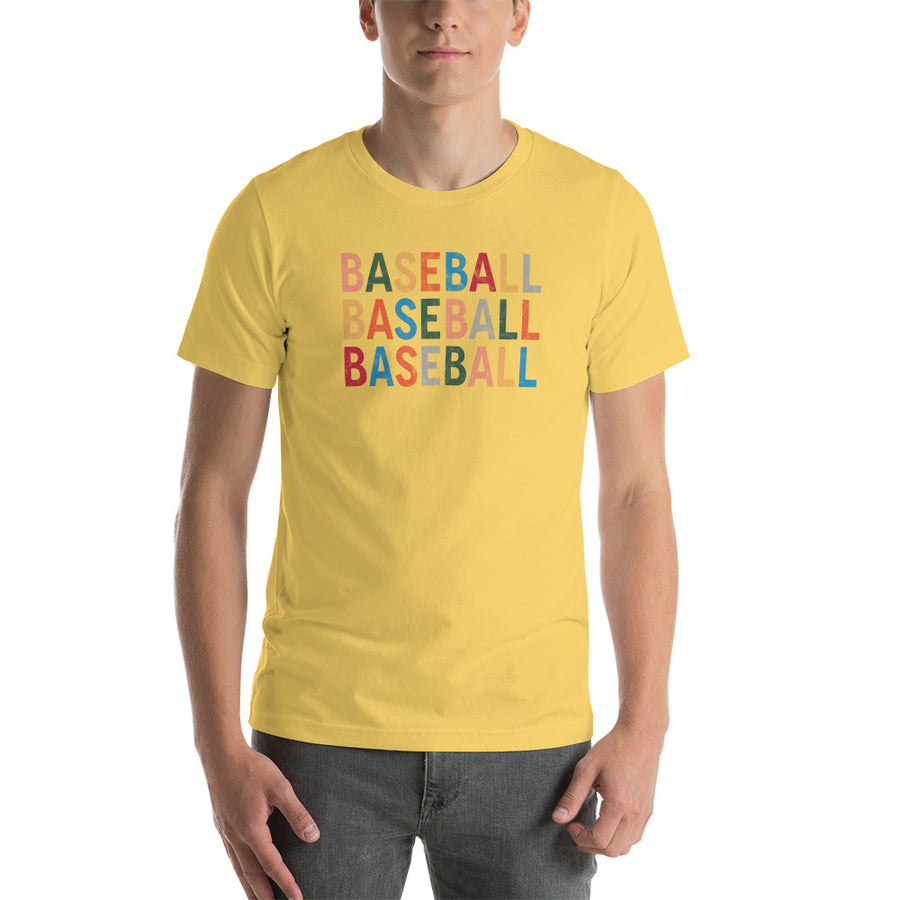 Summer baseball t-shirt