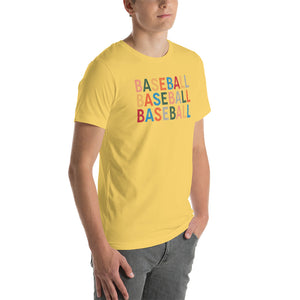 Summer baseball t-shirt