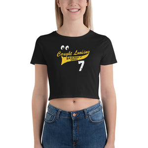 Women’s Caught looking baseball tee