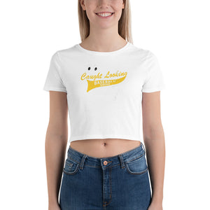 Women’s Caught looking baseball tee