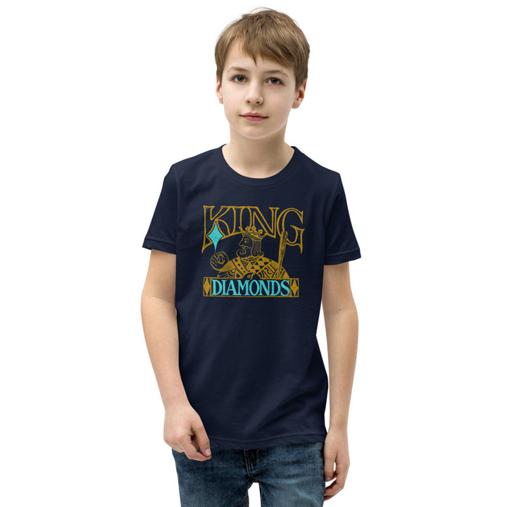 king of diamonds kids t-shirt