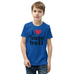 I love baseball kids t-shirt