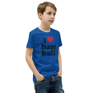 I love baseball kids t-shirt