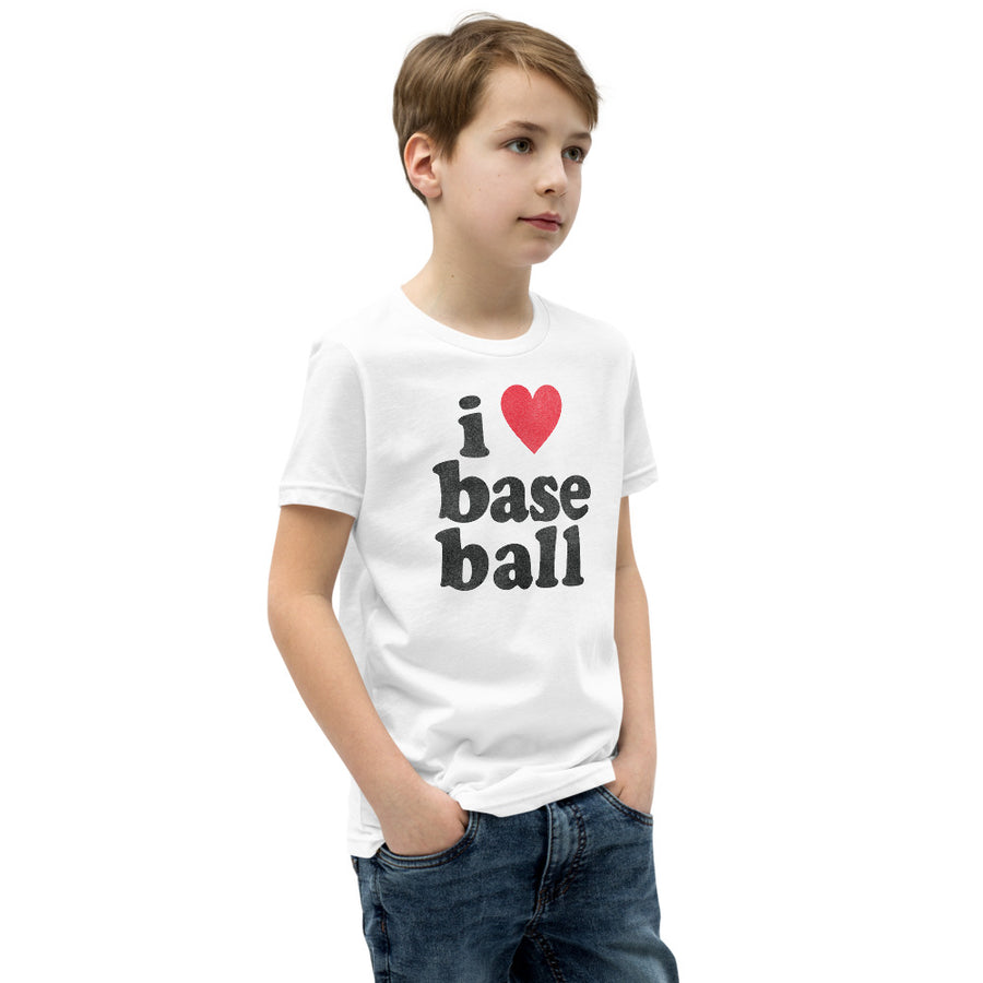 I love baseball kids t-shirt